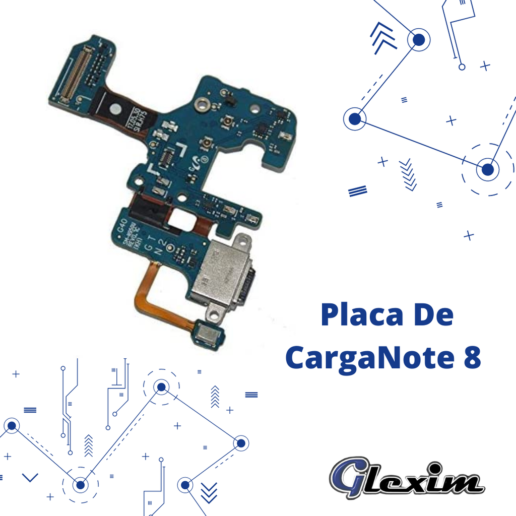 Placa De Carga Samsung Note 8