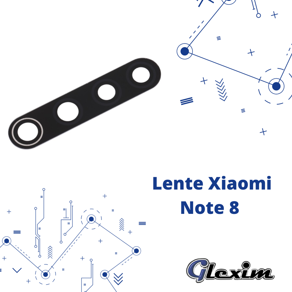 Lente de camara xiaomi redmi note 8 hot sale