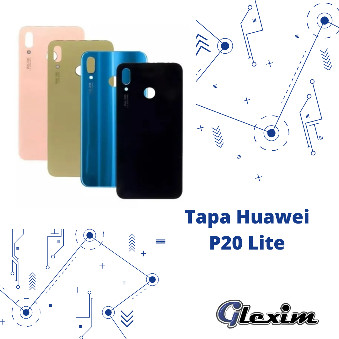 TAPA HUAWEI P20 LITE CON LENTE CAMARA INSTALADA - FULLPHONE